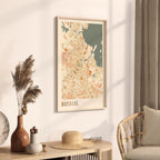 brisbane, australia map poster - image 2