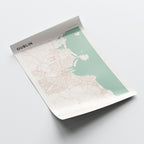 dublin ireland map poster - image 3