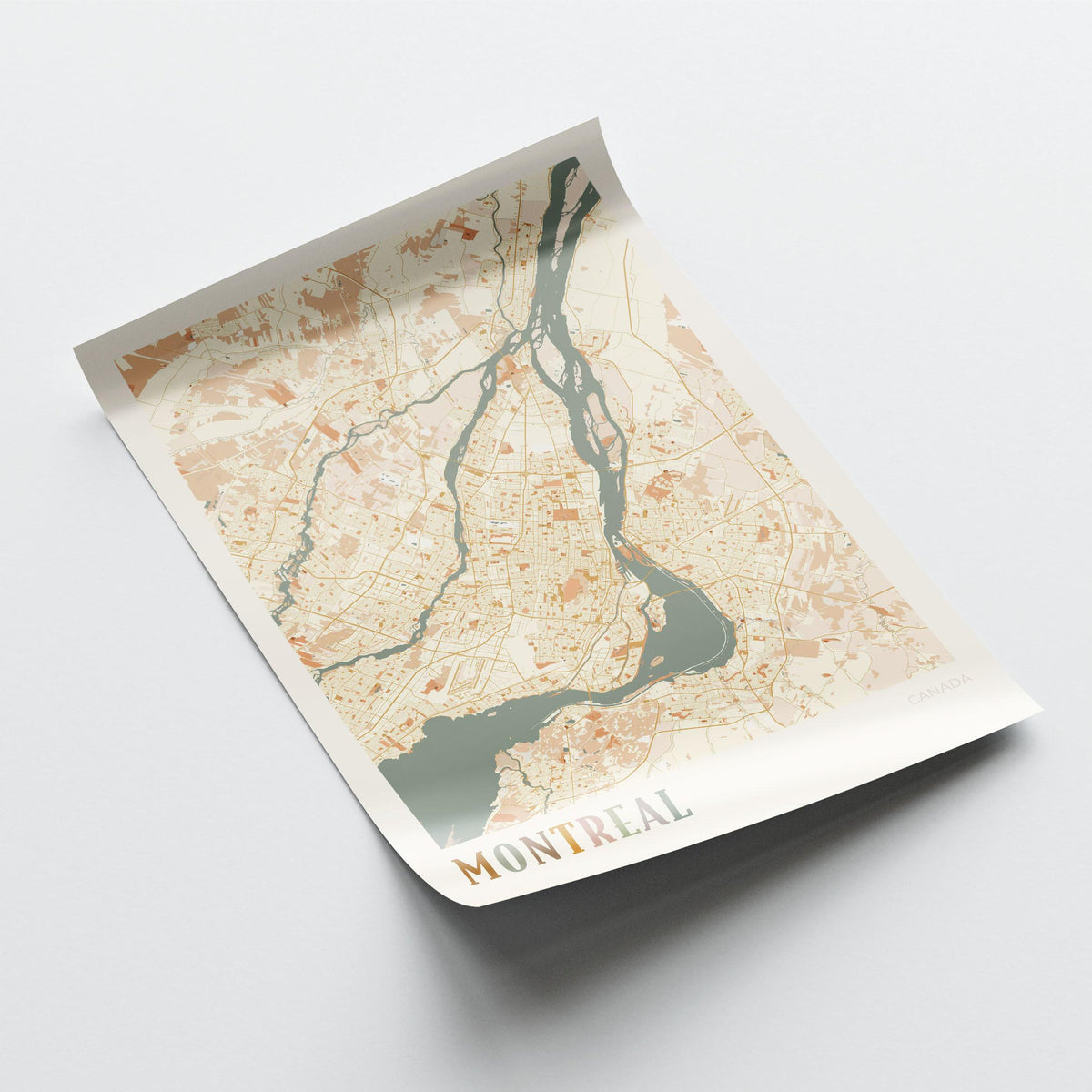 montreal, quebec map poster - image 3