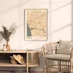 porto portugal map poster - image 3