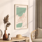 oran, algeria map poster - image 2