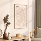 munich germany map poster - image 2