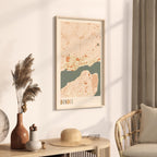 dundee, united kingdom map poster - image 2