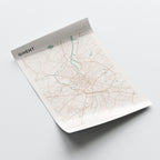 ghent belgium map poster - image 4