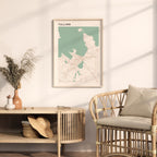 tallinn estonia map poster - image 3
