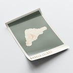 easter island, chile map poster - image 4