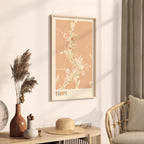 thimpu, bhutan map poster - image 2