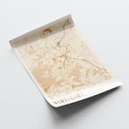 stuttgart germany map poster - image 4