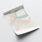 kinshasa, democratic republic of the congo map poster - image 4