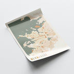reykjavik iceland map poster - image 4