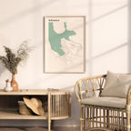 wanaka, new zealand map poster - image 3