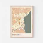 thunder bay, ontario map poster - image 1