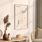 whistler, british columbia map poster - image 2