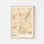 munich germany map poster - image 1