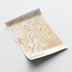 gwangju, south korea map poster - image 4