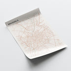 brussels belgium map poster - image 4