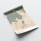 tallinn estonia map poster - image 4
