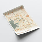 saint petersburg russia map poster - image 4