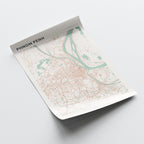 phnom penh, cambodia map poster - image 4