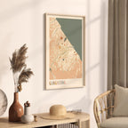 gangneung, south korea map poster - image 2