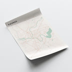 kaunas lithuania map poster - image 4