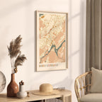 bandar seri begawan, brunei map poster - image 2
