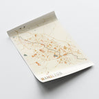 hamilton, new zealand map poster - image 3