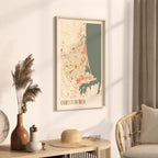 christchurch, new zealand map poster - image 2