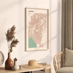 athens greece map poster - image 2
