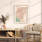 athens greece map poster - image 3