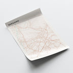 bergamo italy map poster - image 4