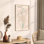 maastricht netherlands map poster - image 2