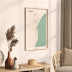 timaru, new zealand map poster - image 2