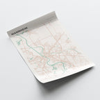 mannheim germany map poster - image 4