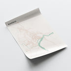 bangui, central african republic map poster - image 4