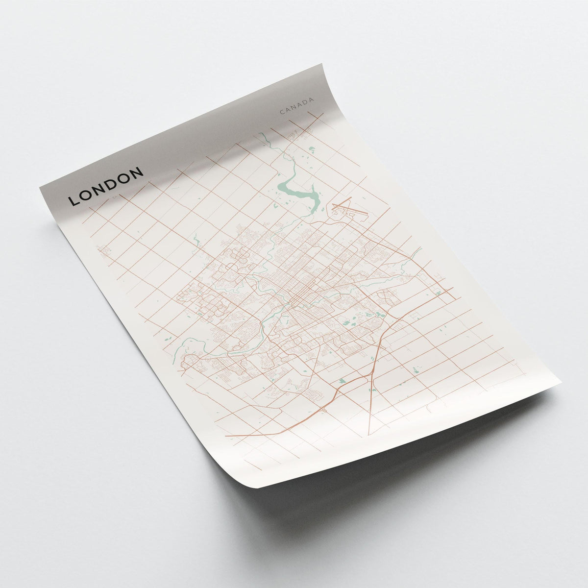 london, ontario map poster - image 3