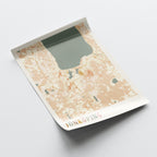 jonkoping sweden map poster - image 4