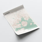 xiamen, china map poster - image 4