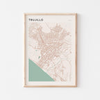 trujillo, peru map poster - image 1