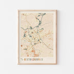 s-hertogenbosch netherlands map poster - image 1