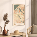 riga latvia map poster - image 2