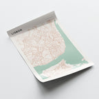 lisbon portugal map poster - image 3