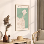 las palmas spain map poster - image 2