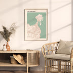 las palmas spain map poster - image 3