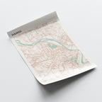 hanoi, vietnam map poster - image 4