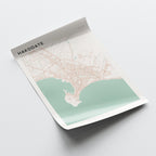 hakodate, japan map poster - image 4