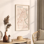 vatican city italy map poster - image 2
