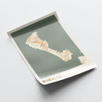 boracay, philippines map poster - image 4