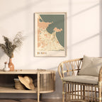 da nang, vietnam map poster - image 3