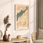 vigo spain map poster - image 2